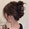 Nueva pinza para el pelo con forma de letra cuadrada mate, sencilla, de alta sensibilidad, para la parte trasera del pelo, con forma de tiburón, venta al por mayor