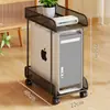 Soporte para torre de computadora con ruedas, base ajustable para caja de escritorio, adecuado para uso en el hogar y la oficina, estante de soporte inferior universal