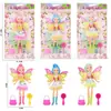 Muñeca Barbie Hada de las Flores para Niños Disfraz de Princesa Sirena Juguete para Niña Figura de Niña Ángel