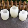 Molde de Silicona 3D Forma de Conejo Cerdo Tamaño Grande Pequeño Hecho a Mano Molde para Pastel Plegable Herramientas Molde para Mousse Pudín