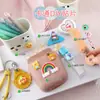 Capibara Oso Lindo Pegamento Suave PVC Accesorios Joyería DIY Dibujos Animados Taza de Agua Funda de Teléfono Celular Parche Accesorios para el Cabello Material para Pasador
