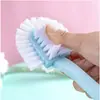 Cepillo de Zapatos de Cinco Caras con Mango Largo y Cerdas Suaves Que No Dañan los Zapatos, Herramienta de Limpieza Multifuncional para Uso Doméstico, Limpia los Zapatos Sin Rincones Muertos