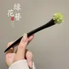 Horquilla de Jade Estilo Antiguo, Nueva Horquilla Simple y de Alta Gama Estilo Chino, Accesorio para el Cabello Diario para Niñas con Qipao