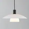Luz Colgante de Vidrio Vintage Ph5 de Diseño Nórdico Danés Japonés Wabi-Sabi para Estudio Mesita de Noche Comedor Protección Ocular de Espectro Completo