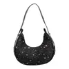 Bolso casual para mujer, bolso de hombro para ir al trabajo, nuevo bolso de lona 2026, bolso de hombro simple personalizado, bolso de mano pequeño versátil