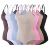 Ropa interior moldeadora de una pieza transfronteriza para control de abdomen, levantamiento de glúteos y modelado corporal, con un diseño sin entrepierna que no requiere quitarse la ropa y corsé reductor de cintura