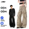 Pantalones de trabajo anchos de corte holgado para tala de árboles Fábrica de prendas de vestir