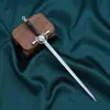 Estilo Nuevo Chino Metal Espada Pasador Oro Diy Hecho a Mano Cuerpo de Pasador de Espada Colgante de Borla Pasador Hanfu Cuerpo