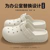 Zuecos Birkenstock Populares de Verano para Mujer 2025 Nuevas Sandalias de Suela Gruesa de Verano para Uso Exterior Moda de Celebridad de Internet Elevación de la Puntera