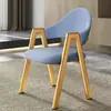 Silla de comedor de lujo ligero, silla de ocio para el hogar con respaldo, taburete simple para escritorio, silla para restaurante de té con leche y manicura, silla de recepción para negocios