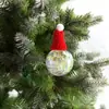 Chenlin Decoração de Natal Transfronteiriça Boné de Bola de Natal Festa de Hotel Casamento Pingente de Árvore de Natal Pingente de Decoração de Cena
