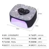Máquina de Fototerapia para Nail Art Transfronteiriça, Lâmpada Especial Colorida com Superfície de Diamante para Salão de Unhas, Lâmpada de Secagem Rápida para Nail Art