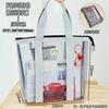 Traga para a sala de exame ~ Bolsa especial de exame de malha transparente para vestibular bolsa de material escolar portátil de grande capacidade