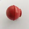 Tuerca de bola apretada a mano manija mecánica accesorios de palanca tuerca de mano antideslizante balonmano rojo