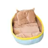 Cama de banheira de inverno, adequada para todas as estações, alto valor estético, cama de animal de estimação destacável para cães e gatos grandes, colchão de dormir quente para cães