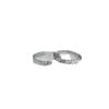 Anillo de plata esterlina s925 hielo roto femenino diseño nicho personalidad de alta gama anillo de pareja moda versátil abierto anillo de hombre