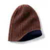 Nuevo gorro de punto de cachemira para otoño e invierno, unisex, cálido, protege los oídos, cubre la cabeza, patrón trenzado, estilo coreano
