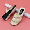 Pantuflas de Plástico con Tacón Alto para Mujer, Uso Exterior de Verano, Tendencia Ins de Moda, Sandalias de Interior para el Hogar, Versátiles de Suela Gruesa, Nuevo Modelo 2026