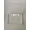 Fita Cassete de Áudio Transparente Clara, Caixa Transparente, Estojo Externo Novo, Caixa Externa de Alta Qualidade