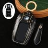 Funda de cuero de alta calidad para llave de coche adecuada para el juego de llaves LCD BMW Serie 5 530li nuevo 730li llave alta