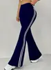 Calça de Yoga de Cintura Alta Modeladora Esportiva Outdoor Wide-Leg Mais Vendida Internacionalmente Nova Roupa Fitness Roupa Casual para Mulheres com Frete Grátis