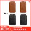 Comercio exterior más bolsa exterior riñonera Apple para iphone XS max bolsa de doble capa 6.4 pulgadas funda de cuero con cinturón magnético