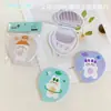 Nuevo Espejo Pequeño Plegable + Set de Peine Combinación Portátil Moda Espejo Pequeño Espejo con Dibujos Animados al por Mayor