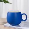 Taza de Cerámica, Vaso de Agua, Taza de Café Multicolor, Taza de Leche, Taza Redonda de Color Mate Esmaltado Panza con Logo Personalizable