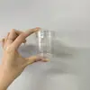 Frasco Plástico Transparente para Animal de Estimação de 47 Dentes com Boca Larga 60g Frasco Selado para Armazenamento de Temperos 80g Frasco para Creme Frasco Dispensador de Produto para Skincare