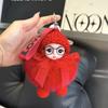 Llavero de muñeca de piel de zorro adornos para coche lindo peluche muñeca Barbie colgante para bolso de muñeca regalo para pareja