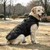 Roupas para Cachorro Inverno Labrador Algodão Espesso Pequeno, Médio e Grande Pet Golden Retriever Outono e Inverno Jaqueta Acolchoada de Algodão Tração