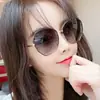 K-Style Bi Gafas de Sol de Montura Grande para Mujer Gafas de Sol Estilo Ins Harajuku Retro Anti-UV Transmisión en Vivo Fábrica Venta al por Mayor Dropshipping