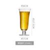 Internet Celebridade Fine Brewed Beer Cup Bar Grande Capacidade Copo de Cerveja de Vidro Copo de Suco Copo Criativo Pint Cup Copo Especial Comercial