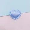 Acessórios DIY de Cor Clara em Cetim com Formato de Coração Grampo de Cabelo Brinquedo de Pelúcia Decoração Materiais para Pulseira DIY Guka