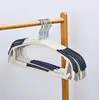 Perchas de Plástico para Uso Doméstico de Adultos para Uso en Seco y Húmedo, Perchas Organizadoras Multifuncionales Antideslizantes y que No Dejan Marca, Perchas de Plástico Anti-Marca en los Hombros