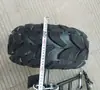 Acessórios DIY para ATV Garfo Traseiro Modificação de Motocicleta Eixo Traseiro de Triciclo Montagem de Suspensão com Pneu de 8 Polegadas Freio