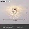 Suministro Exclusivo Transfronterizo de Luces para Dormitorio: Lámpara de Techo Creativa Romántica de Diente de León para Sala de Estar, Cristal Simple para Dormitorio Principal, Luciérnaga Fuegos Artificiales