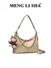 2026 Nova Bolsa Hobo Simples Clássica Monograma Sob o Braço Versátil para o Dia a Dia Grande Capacidade Ombro Único Transversal Bolsa Tote Feminina