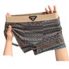 Estilo Étnico Retro Algodón Puro Ropa Interior Masculina Modernos Calzoncillos tipo bóxer Estampados Holgados Talla Grande Calzoncillos tipo bóxer Retro para Hombre