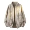 Nuevo Suéter de Punto Trenzado Versátil con Cuello de Solapa Otoño/Invierno Top de Punto Casual de Moda