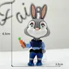 Chaveiro Pingente Zootopia Boneco Tridimensional Judy Nick Boneco Chaveiro Boneco Surpresa Ornamentos