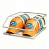 Caja de Almacenamiento de Sombreros Totalmente Transparente Caja con Cremallera a Prueba de Polvo Gran Capacidad Apilable Caja de Almacenamiento para Gorras de Béisbol Caja para Hormigas
