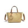 Bolso de Mano Vintage de Alta Gama para Mujer, con Monograma, Lujo Ligero, Moda Tendencia, Bolso Cesta de Hombro Cruzado Único, Bolso Versátil para el Trabajo