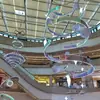 Decorações Penduradas para Pátio, Displays de Luzes Coloridas em Acrílico, Instalações de Ponto de Fotos da Moda, Feito Sob Medida