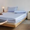 Lençol de Elástico de Peça Única Classe A Protetor de Colchão Cobertura de Cama de Cobertura Total Cor Sólida Peça Única Apenas Cobertura de Cama à Prova de Poeira e Sujeira Venda por Atacado