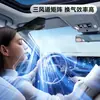 Ventilador de Escape para Coche para Enfriamiento Interior y Disipación de Calor, Ventilador de Ventana para Circulación de Aire, Ventilación Cómoda, Eliminación de Olores y Reemplazo de Aire