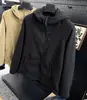 Sudadera con capucha y cremallera de forro polar para hombre, de alta densidad, doble cara, cortavientos y cálida, para exteriores, con forro polar adicional y capa exterior engrosada