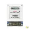 Medidor Eléctrico Inteligente Monofásico Doméstico de 5 Fases para Viviendas de Alquiler, Medidor de Energía Digital de Dos Fases 220V, Medidor de Tecnología de Especificación de Potencia Activa de la Red Nacional