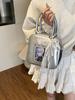 Bolso de Hombro Simple de Moda Coreana Transfronterizo Nuevo para Primavera/Verano 2026 Bolso Cruzado para el Trabajo y los Viajes, Bolso de Mano Cuadrado Pequeño