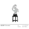 Nueva Estética de la Dinastía Song China Significado Zen Decoraciones Suaves Sala de Estar Estantería Casa de Té Vitrina Gabinete de Izakaya Adornos Pájaros en Ramas
